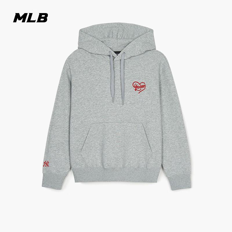 MLB Unisex Love Heart Logo Hoodie