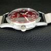 REFURBISHED VINTAGE HAND-WINDING SWISS MENS RED COLOR DIAL WATCH a701030-5 R205a-a701030