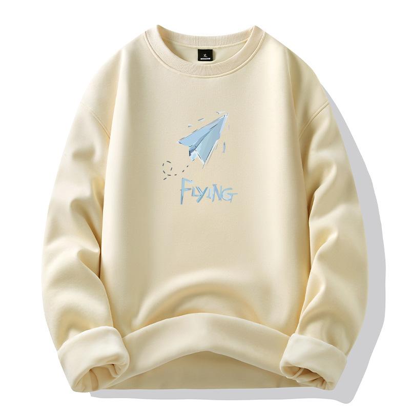 New Cotton Thickened Loose Men's Jacket Fashion Hoodie Trend Sweatshirt Tops