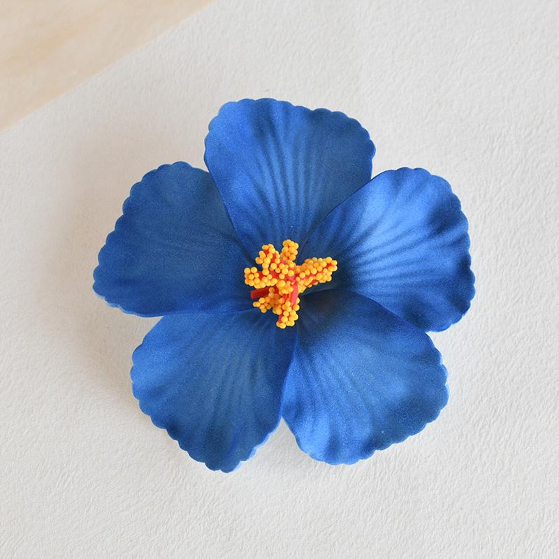 5/10Pcs 10cm Hibiscus Flower Hawaiian Party Summer Beach Birthday Table Decoration Wedding Artificial Flower DIY Hair Decor Gift