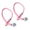 2Pcs Curtain Straps Easy To Operate Faux Crystal Decorative Buckle Curtain Ties Household Towel Holder Curtain Accessories