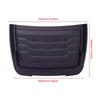 Couvercle d'aération de capot de voiture pour Ford Ranger Raptor XLT XLS XL Wildtrak 2015-2026 Couvercle d'aération d'admission d'air de capot universel en ABS