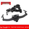 Compatible Tow Hook Frame for Toyota Prado FJ: Rear Towing Modification