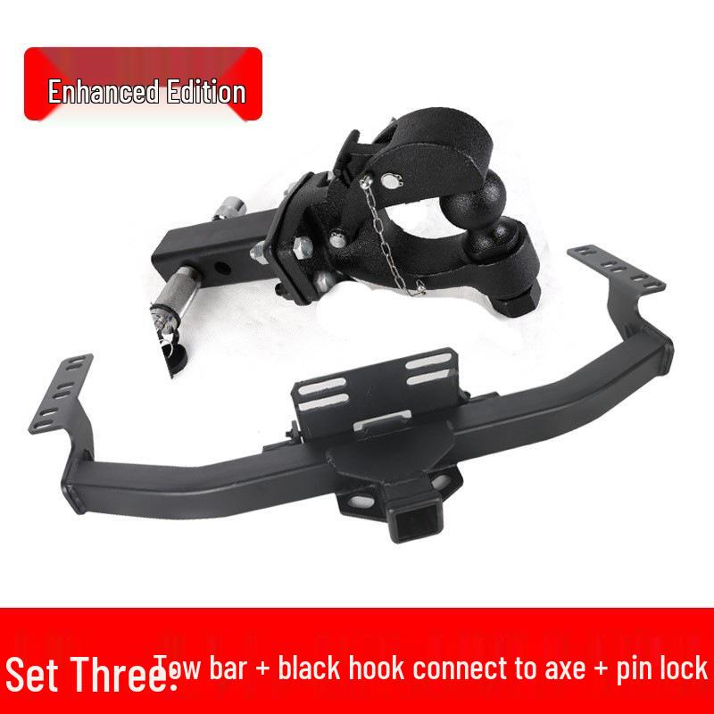 Compatible Tow Hook Frame for Toyota Prado FJ: Rear Towing Modification
