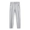 Summer popular casual ice silk nylon trousers men's summer thin slim straight casual trousers men's trendy all-match