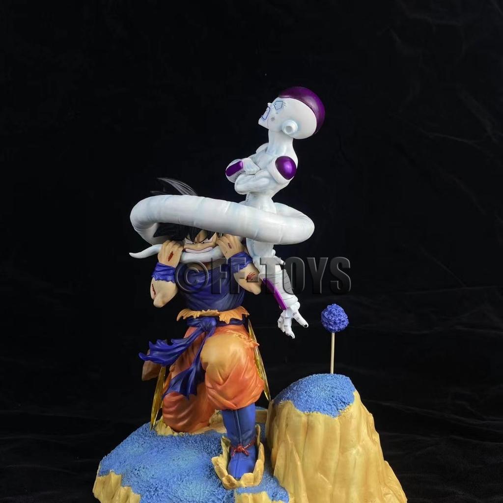 27cm Drogan Boll Z Figure Son Gocool Bite Frieza Figurine Pvc Action Figures Gk Statue Collection Model Toys Gifts