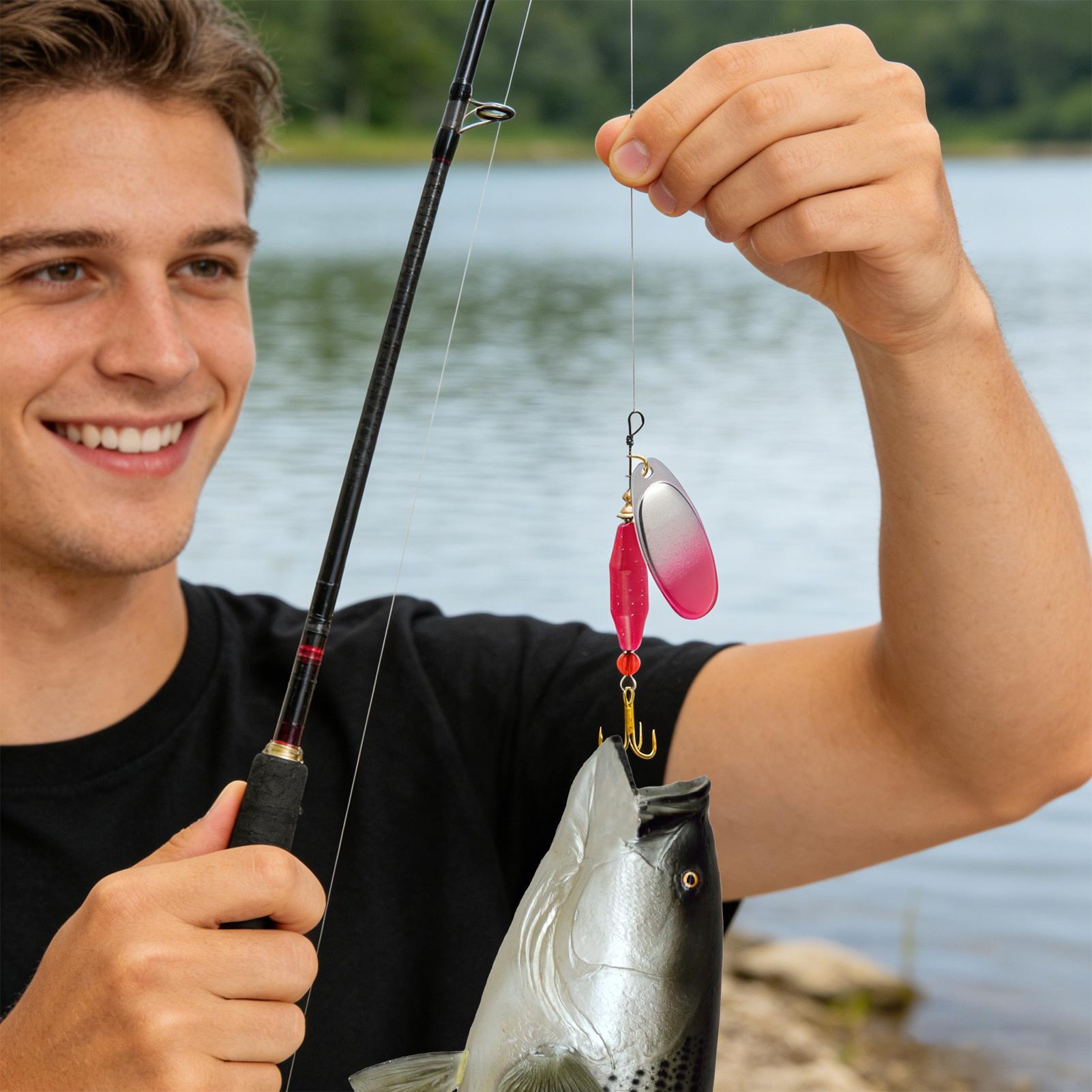 

Fishing Lures Kit 5 Pieces Metal Catch Jigs Metal Saltwater Fishing Lures For Trout Bass Boat Lake Pond Saltwater Freshwater CN