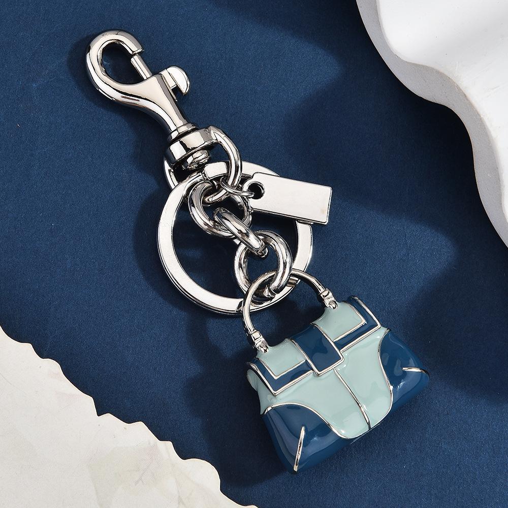 Trendy Metal Bag Pendant Creative Exquisite Keychain Bag Pendant Female Cute Three-Dimensional Styling Accessories