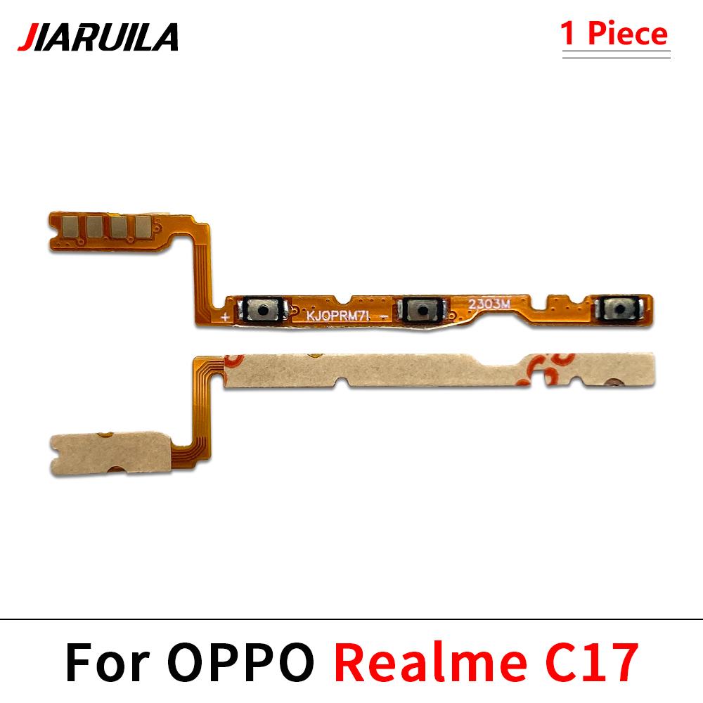 Power Switch On/Off Button Volume control Key Button Flex Cable For Oppo A91 1G Find X1 Realme 9 11 Pro C11 1111 1116 C11 C11 C1