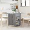 Dining Table 115 x 70 x 75 cm Engineered Wood Sonoma Grey