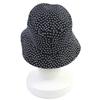 Pristine CHANEL hat Coco Beach Mini CC logo Black White Nylon Women S Used