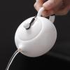 ZISIZ Mutton-Fat Jade White Porcelain Tea Pot