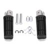 Pair of Front Motorcycle Footrest Pedals Foot Pegs for YAMAHA  XJR400 1200 1300 FZ400