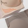 Front-closed Seamless Bra for Women Round Cup Non-Slip Push-up Bra Tube-top Manga Boobs Multi-way Wear