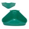 Small Animal Litter Box Fanshaped   Corner Toilet Box Potty Trainer for Guinea Pigs Chinchilla Ferret Galesaur