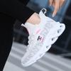 New summer women's shoes black casual sports shoes young women's breathable and lightweight running shoes elastic flying socks shoes