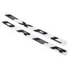 1PC 3D ABS Car Letter Badge Sticker Front Hood Rear Trunk emblem Decal