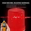 SHSNAO LTE-1101J LED Multi-Layer Three Color Flashing Warning Light CNC Machine Tool Sound Alarm IP67 Rated 220V/380V Compatible