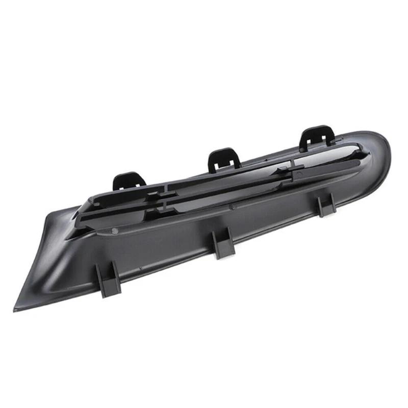 Car Front Bumper Grill For Renault Clio MK3 2005-2009 Fog Light Open Vent Grille Intake Fog Light Headlight Cover 7701208684