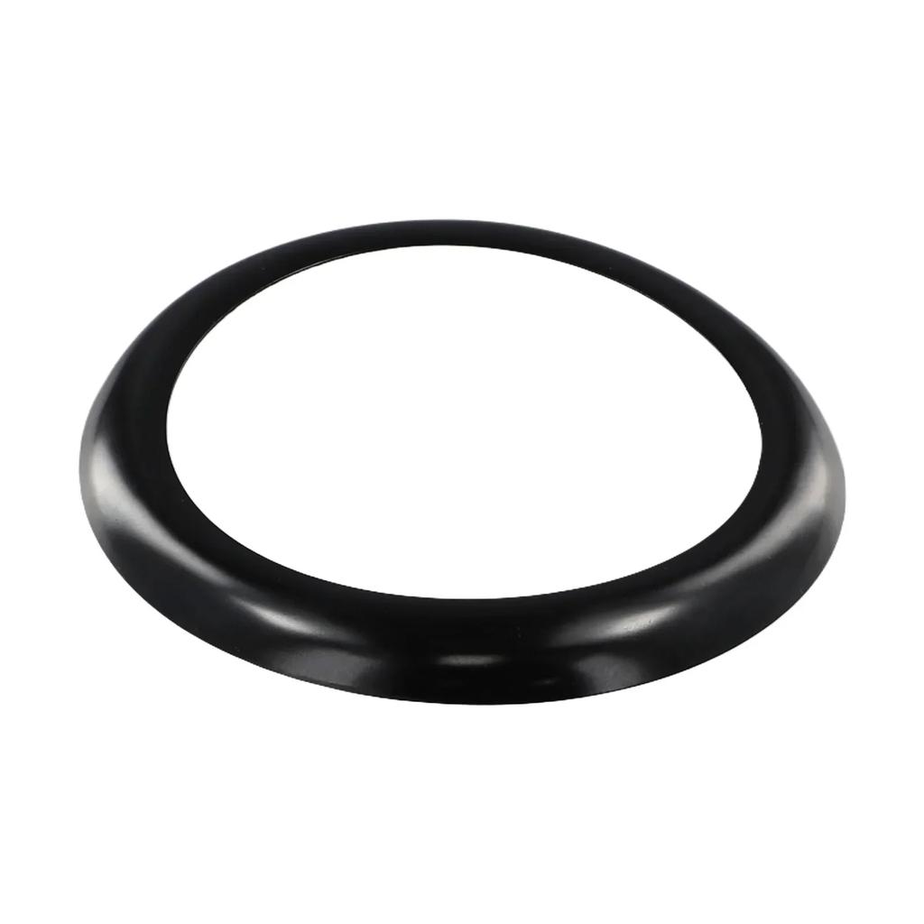 For BMW 1 Series F20/21 11-19 Auto Parts Badge Ring Cover Black Car Accessories Replacement 110mm/4.33" Durable