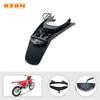Motorcycle LED Taillight Brake Lamp+Rear Fender Black License Plate Bracket Holder For GASGAS 2024-2025 EC ECF EW 125-500 Enduro