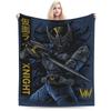 Kamen Rider Blanket  Warm Novelty Plush Throw Blanket For Child Outdoor Flannel Bedspread Bed Cover