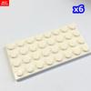 Non-Toxic Moc Bricks Plate 4X4 4X6 4X8 4X10 4X12 3031 3022 3035 3030 3029 Children Toy Building Blocks Assembles Birthday Gift