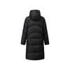 Salomon Contour Sportstyle Series Warm Down Long Comfortable Solid Color Down Jacket Men Outerwear Black C25818