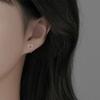 Cute Cat Stud Earrings  Sterling Silver High Quality Gorgeous Accessories for Women Sweet Glossy Party Jewelry Gifts