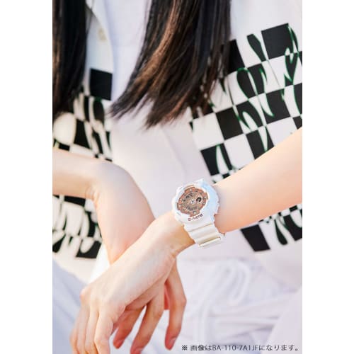 Casio Baby-G BA-110-7A3JF Women's White Watch