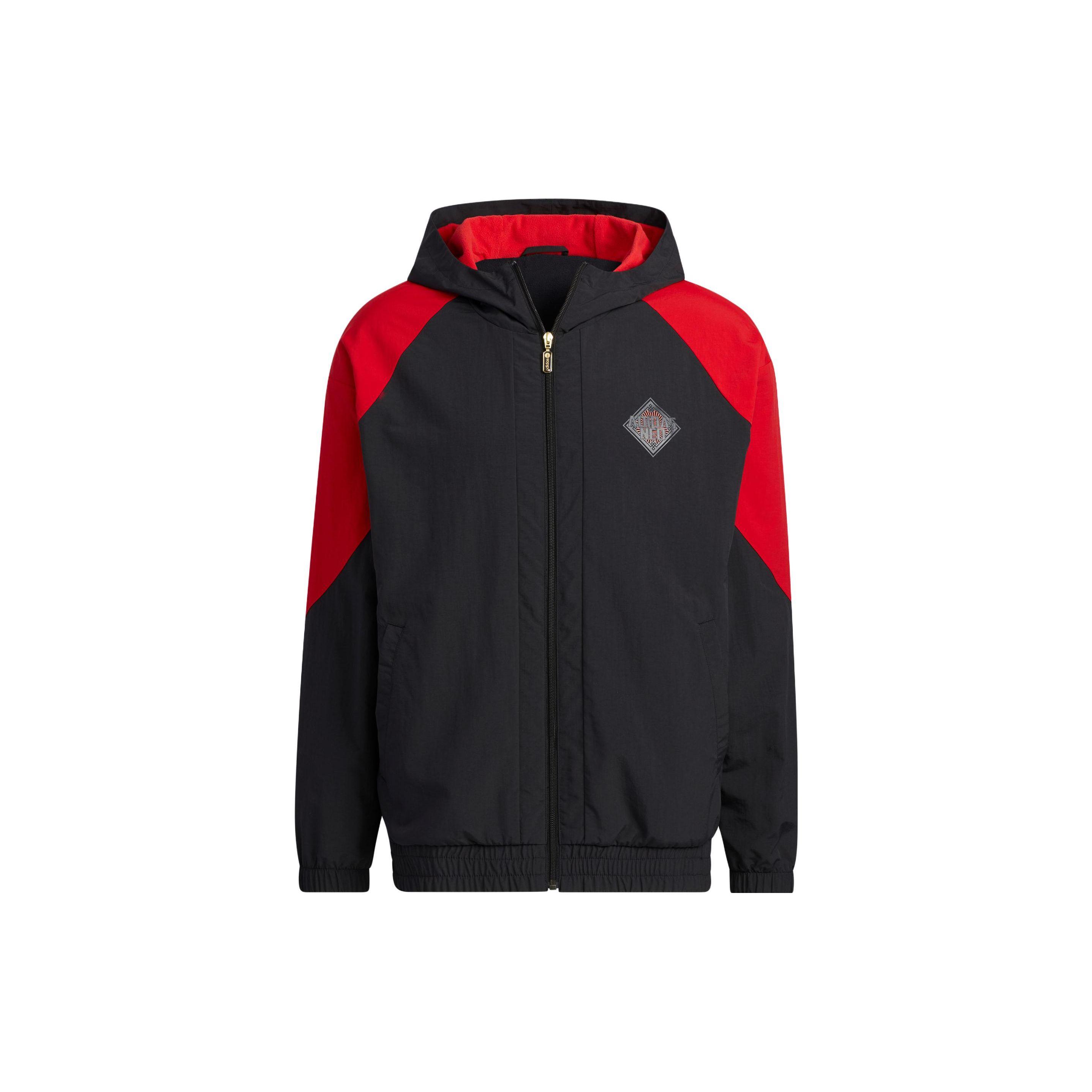 Adidas Loose Zip Hooded Jacket Unisex Black IQ1578 L