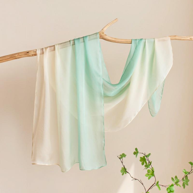 Long Silk Scarf Women Hand-painted Thin Shawl Versatile Elegant Fashion Accessory