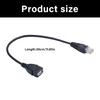 USB A To RJ45 Networking Adapter USB to RJ45 Cable 30cm Metal Reinforced Connectors For Enhances Signal Stability