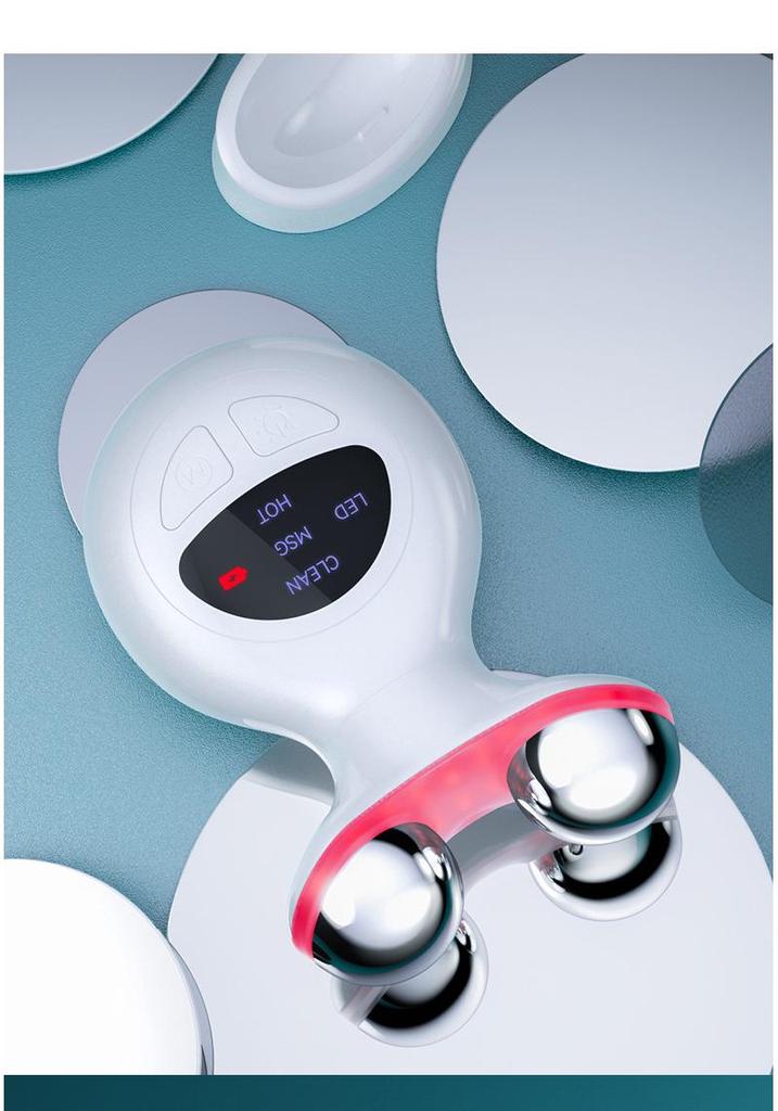 Multifunctional Neck & Face Beauty Massager with LED Light Therapy