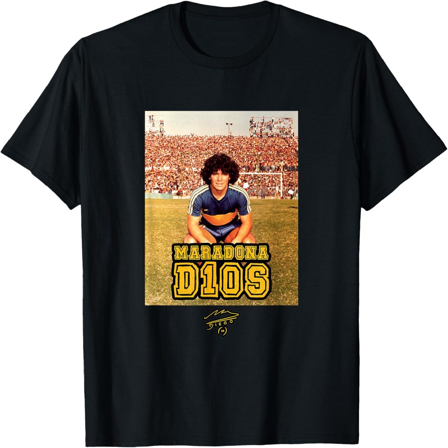 Maradona D10S Boca Juniors T-Shirt S