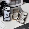 Hollow Out Breathable Glossy Plating Soft TPU Phone Case for iPhone Air 17 16 15 14 13 12 11 Pro Max Cool 3D Snake Cover Shell