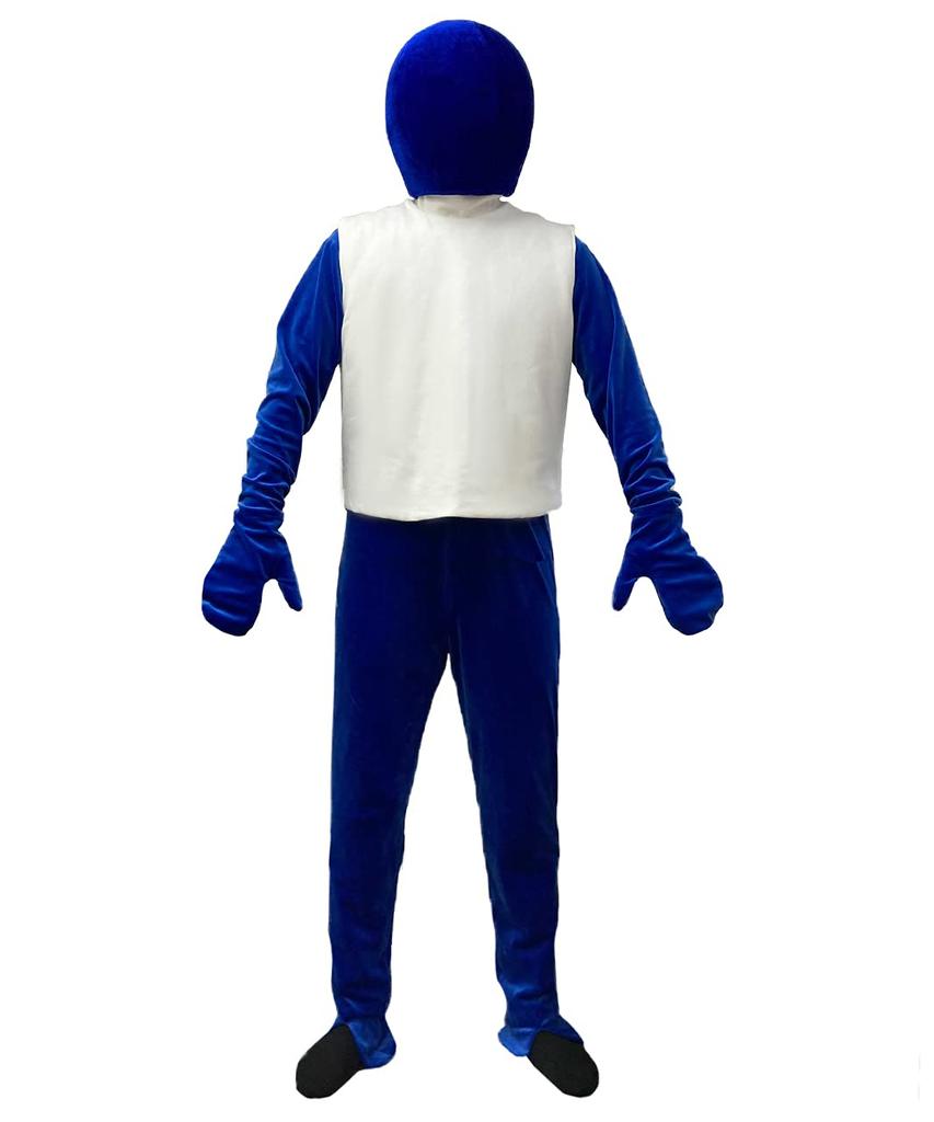 [Milky Time] Pictogram Cosplay Halloween Costume, Adult Full Body Tights, 4-Piece Set, Pict-san (L)