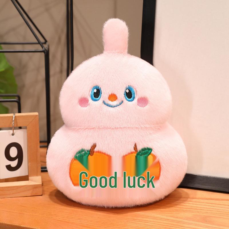 Adorable Fu Lu Gourd Plush Keychain Doll Ornament Pillow