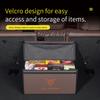 VRT4  For Cupra Ateca Born Leon IBIZA Raval Formentor Terramar Tavascan Car Trunk Storage Box Capacity Foldable Stowing Tidying Bag