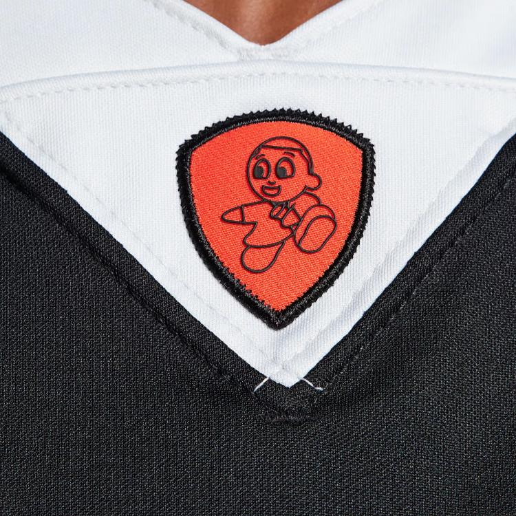 Nike Game X Doernbecher Freestyle Chris Breathable Sweat-Wicking Comfortable Short Sleeve Soccer Jersey Men Tops Black Silver Chile-Red FZ2004-010