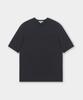 BIRBANTE Seersucker Aero Stretch T-Shirt - Black
