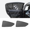 Rear Seat Mesh Curtains for Toyota Aqua Rear Side Screens with Magnetic Laser Left and 2 Includes Japanese Instruction Manual (10 Series)