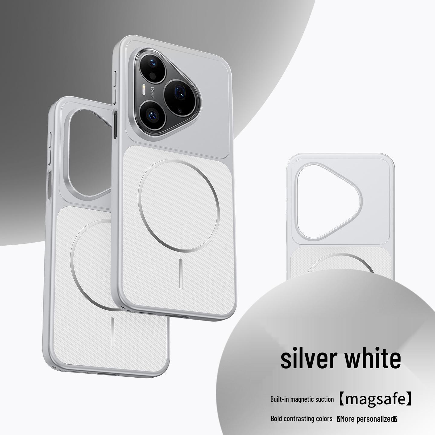 

Compatible with Huawei Pura90 Pro Magnetic Phone Case, Diamond Pattern with Leather, Hard Edge, Hollowed-out Lens Huawei Pura90 Pro