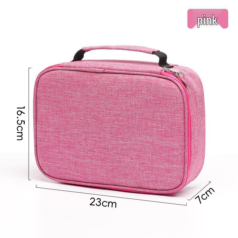 Waterproof 72-Color Large Capacity Sketch Pencil Case - Student Stationery Storage Box