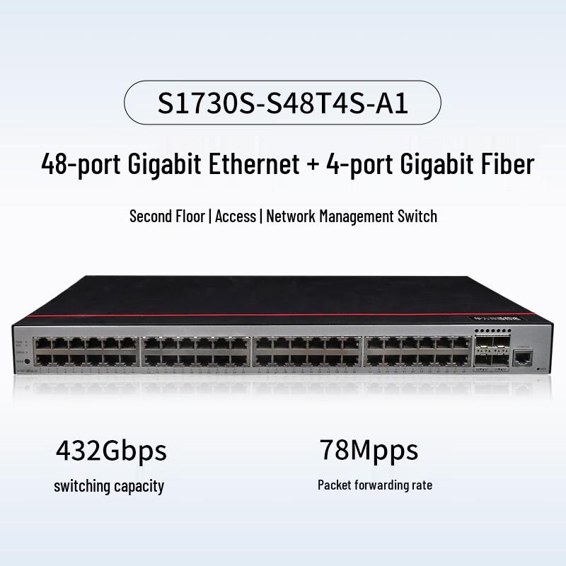 Huawei S1730S-S48T4S-A1 Enterprise Layer 2 Managed Switch