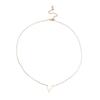 V Letter Necklace Women'S Simple Trend Personality Versatile Cold Wind Exquisite Set With Jewelry
