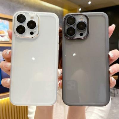Apple Meiyan 15pro Electroplating Essence Hole 13pro Iphone14 Comes with A Stylish Protective Cover for Lens Film