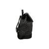 COACH Dempsey Fabric With Pebbled Leather Backpack Medium Women's Black CE601-SVRT6