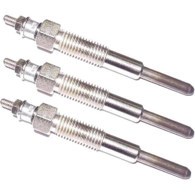 3PCS Glow Plug SBA185366190 compatible with Ford Tractor 1620 1530 1630 1710 1715 1720 1725 1910 1925 1990