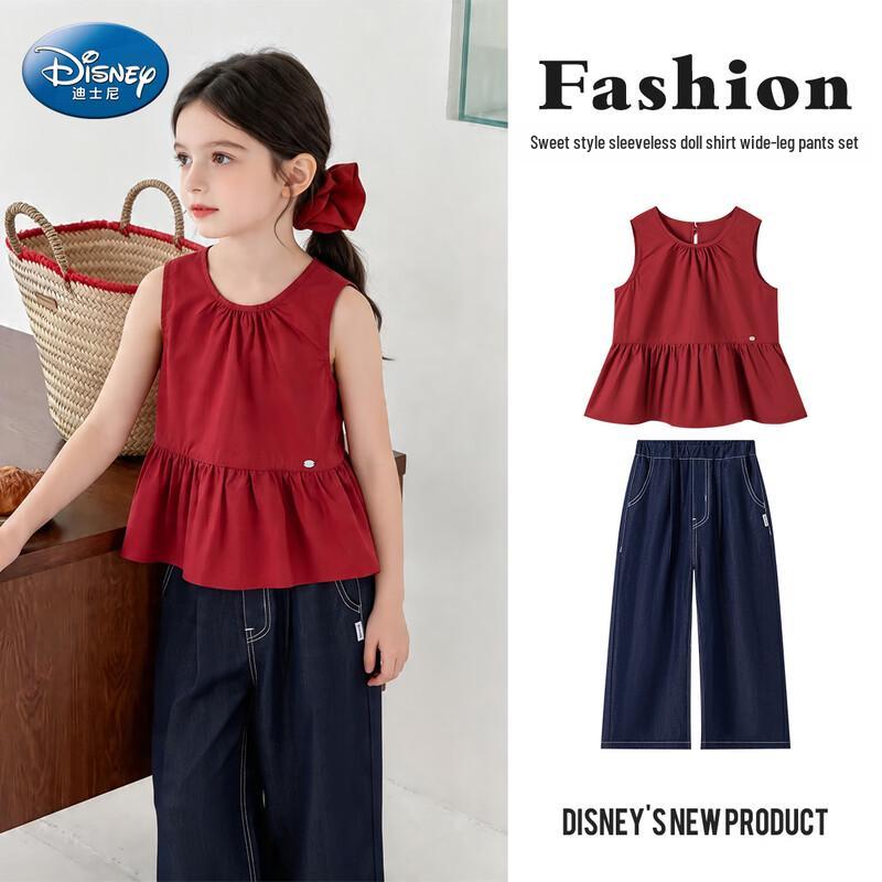 Disney Girls  Summer Two-Piece Outfit 150
